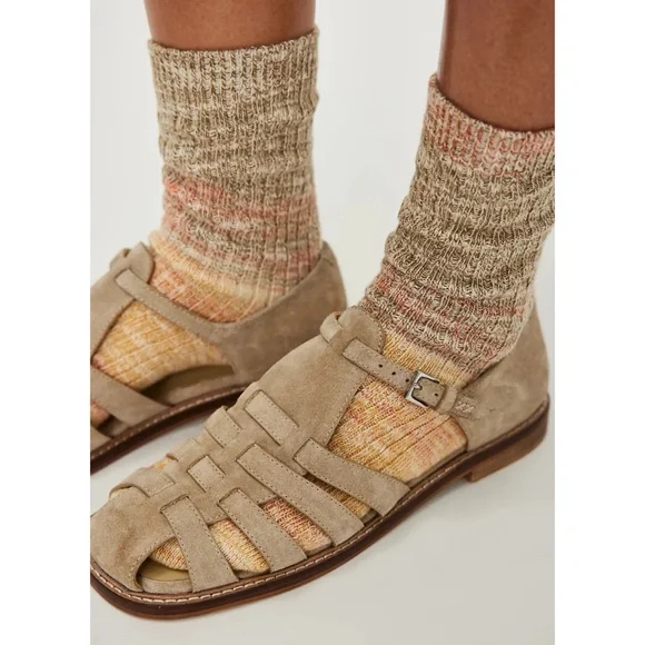 New Free People Willow Fisherman Sandals Sz 10 - Picture 2 of 13